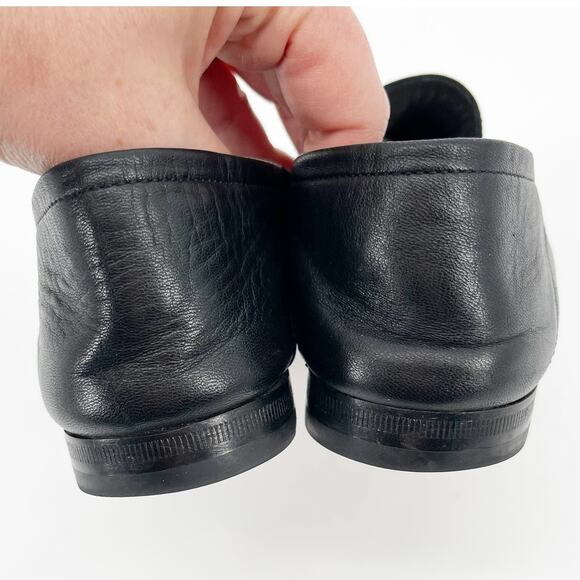 Gucci Black Brixton Horsebit Leather Collapsible-heel Loafer Women's size EU 37 - Picture 7 of 11